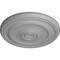 Ekena Millwork Devon Ceiling Medallion (Fits Canopies up to 3 5/8"), 15 3/4"OD x 1 1/2"P, Primed White CM15DE - alternate 4